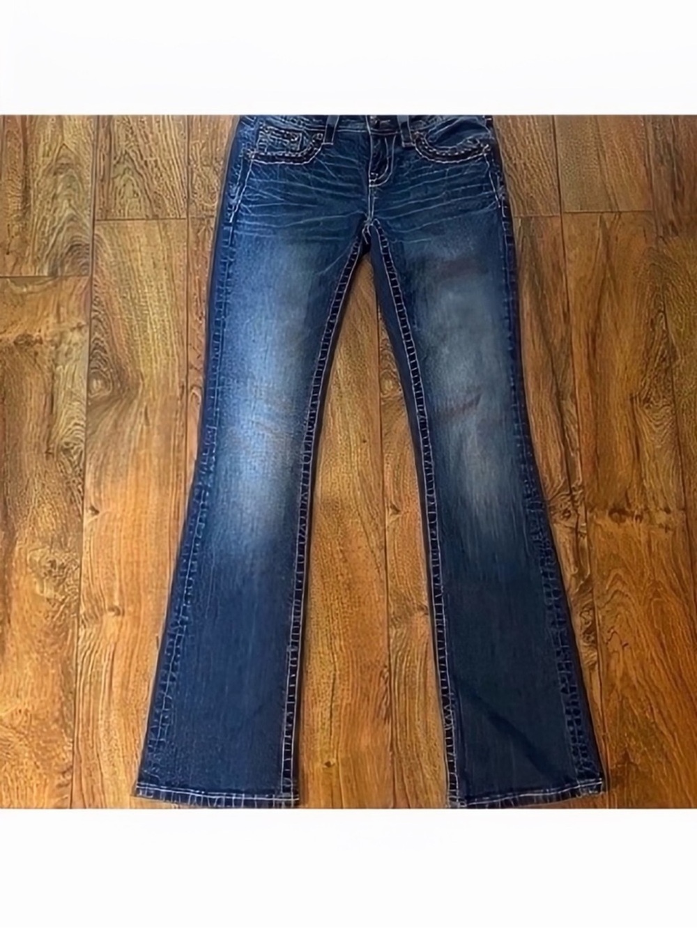 Beautiful Vintage Y2K Miss Me Signature-Rise Boot Jeans With 33” Inseam